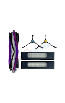 Fakir Robert Rs 770 780 Uyumlu Yedek Fırça Filtre Seti-5 Parça Fakir Robert Rs 770 780 Uyumlu Yedek Fırça Filtre Seti-5 Parça