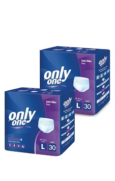 Only One Emici Kilot Hasta Bezi L 2 x 30'lu Only One Emici Kilot Hasta Bezi L 2 x 30'lu