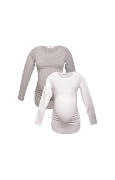 Luvmabelly Myra2304 2308 Hamile Tshirt Seti-çok Renkli Luvmabelly Myra2304 2308 Hamile Tshirt Seti-çok Renkli