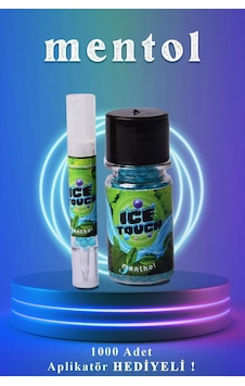 İcetouch Mentol Topu Mavi Aroma - 1000 'li + Aplikatör İcetouch Mentol Topu Mavi Aroma - 1000 'li + Aplikatör