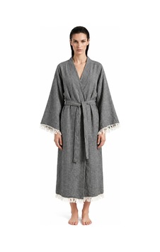 Brandsmiths Elan Grey Kimono Sarı