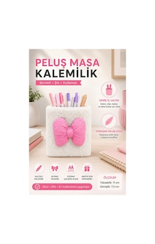Masaüstü Peluş Kalemlik Organizer 1 Adet Pp-283 Renkli Masa Üstü Kalemlik Düzenleyici Plastik Ofis Büro Ev Çalışma Masası Pembe Masaüstü Peluş Kalemlik Organizer 1 Adet Pp-283 Renkli Masa Üstü Kalemlik Düzenleyici Plastik Ofis Büro Ev Çalışma Masası Pembe