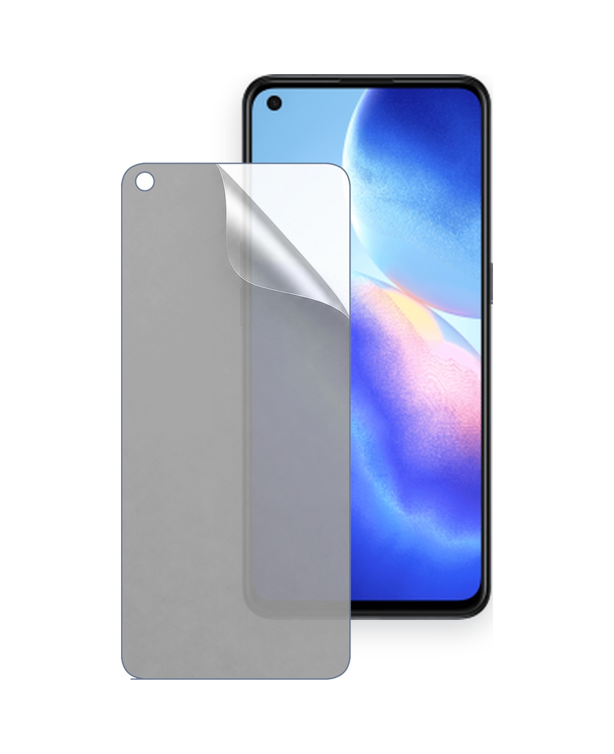 Oppo Find X3 Lite Uyumlu Ön Yüzey Mat Hidrojel Ekran Koruyucu