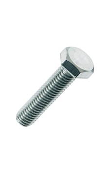 M8x70 10 Adet Galvanizli Tam Diş Cıvata 8.8 Dın 933 M8x70