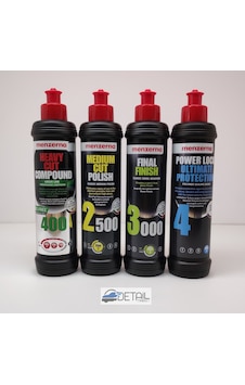 Menzerna Yeşil 400 2500 3000 Powerlock Pasta Hare Boya Koruma Set Menzerna Yeşil 400 2500 3000 Powerlock Pasta Hare Boya Koruma Set