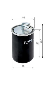 BOSCH F026400508 HAVA FİLTRESİ