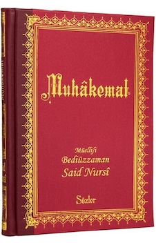 Risale-i Nur Külliyatından Muhakemat Büyük Boy - Sırtı Deri -...