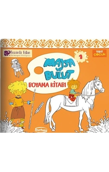 TRT Çocuk Maysa ve Bulut Boyama Kitabı - 1- Burhan Yayıncılık
