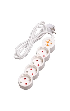 Tunçmatik Powerstrip 4 / Dörtlü Anahtarlı Grup Priz 3mt Bir Diğer Cihazın Fişini Takarak Blok / Mutfak Kullanımı Tunçmatik Powerstrip 4 / Dörtlü Anahtarlı Grup Priz 3mt Bir Diğer Cihazın Fişini Takarak Blok / Mutfak Kullanımı