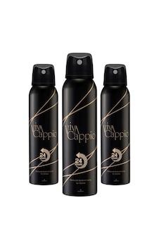 Hunca Viva Cappio Kadın Sprey Deodorant 150 ML x 3 Hunca Viva Cappio Kadın Sprey Deodorant 150 ML x 3