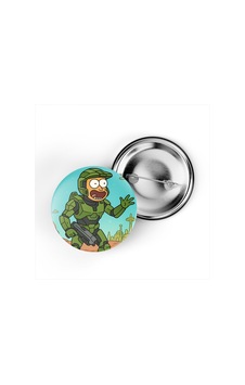 Master Chief - 44 Mm İğneli Çanta Rozeti - 5 Adet Diğer Master Chief - 44 Mm İğneli Çanta Rozeti - 5 Adet Diğer