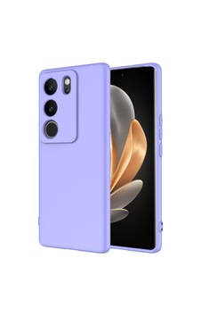 Zore Vivo V29 5g Kılıf Omsy Mara Lansman Kapak - Lila Zore Vivo V29 5g Kılıf Omsy Mara Lansman Kapak - Lila