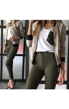 Dervisin Gabardin Kumaş Yüksek Bel Pantolon 90 Cm 4xlbel40cm Haki