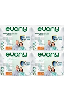Evony Belbantlı Yetişkin Hasta Bezi Large 120 Adet 4x30 Paket L Evony Belbantlı Yetişkin Hasta Bezi Large 120 Adet 4x30 Paket L