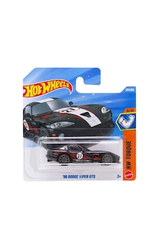 Hot Wheels '96 Dodge Viper Gts - Hw Torque Siyah 1/64 Diecast Model Araba Çok Renkli Hot Wheels '96 Dodge Viper Gts - Hw Torque Siyah 1/64 Diecast Model Araba Çok Renkli