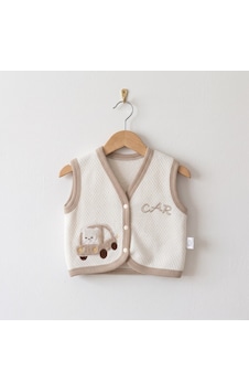 Tonton Baby Bebek Yelek 342 Kahve Tonton Baby Bebek Yelek 342 Kahve