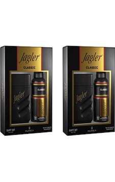 Jagler Classic Erkek Parfüm EDT 2 x 90 ML + Classic Erkek Sprey Deodorant 2 x 150 ML Jagler Classic Erkek Parfüm EDT 2 x 90 ML + Classic Erkek Sprey Deodorant 2 x 150 ML