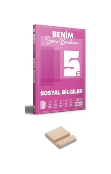 Benim Hocam 5. Sınıf Sosyal Bilgiler Soru Bankası + Telefon Standı Benim Hocam 5. Sınıf Sosyal Bilgiler Soru Bankası + Telefon Standı