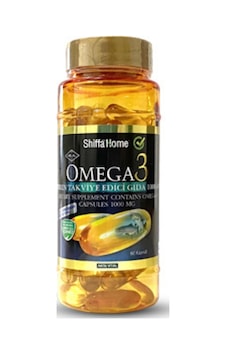 Shiffa Home Omega 3 Balık Yağı 1000 MG 60 Softjel Shiffa Home Omega 3 Balık Yağı 1000 MG 60 Softjel