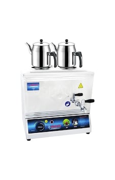 Mçe 217 30 Lt İki Demlikli Pleytsiz Elektrikli Çay Kazanı Mçe 217 30 Lt İki Demlikli Pleytsiz Elektrikli Çay Kazanı