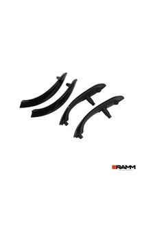 Bmw 3 Serisi F30 2013-2018 Kapı Kolu Kaplaması Seti - Siyah