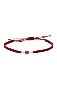 Amestist Taşlı Pırlantalı Ipli Bileklik As7Pbl Altınsepeti Amestist Taşlı Pırlantalı Ipli Bileklik As7Pbl Altınsepeti