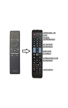 Samsung Uyumlu Ue55Ks9500Txtk Akıllı Mauseli Kumanda - Yedek Kumandası Samsung Uyumlu Ue55Ks9500Txtk Akıllı Mauseli Kumanda - Yedek Kumandası