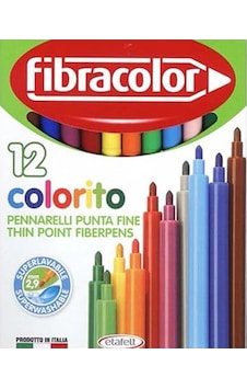 Fibracolor Colorito Keçeli Kalem 12 Renk (10539SW012SC) Fibracolor Colorito Keçeli Kalem 12 Renk (10539SW012SC)
