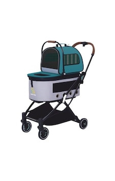 Eurodog Katlanabilir Köpek Arabası Yeşil 67x49x99c Eurodog Katlanabilir Köpek Arabası Yeşil 67x49x99c