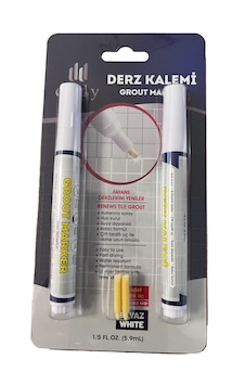 Dudy 2'li Beyaz Fayans Derz Yenileme Kalemi Dudy 2'li Beyaz Fayans Derz Yenileme Kalemi