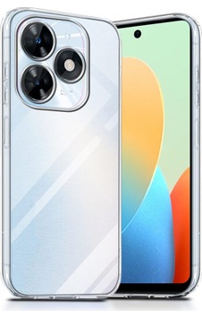Tecno Spark Go 2024 İle Uyumlu Kapak Kamera Korumalı Süper Silikon Şeffaf Kılıf