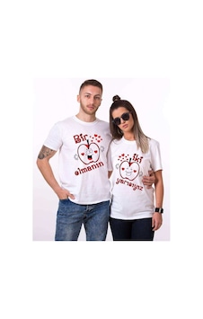 Tshirthane Bir Elmanın Iki Yarı Sevgili Kombinleri Tshirt Kombin Beyaz