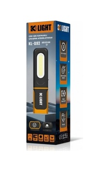 K Light Kld92 Çalışma Lambası Kırmızı - Siyah K Light Kld92 Çalışma Lambası Kırmızı - Siyah