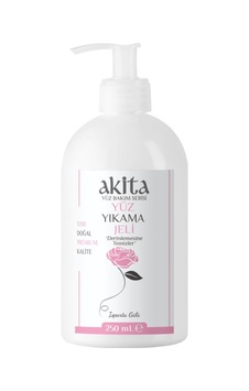 Akita Doğal Yüz Yıkama Jeli Gül 250 ML Akita Doğal Yüz Yıkama Jeli Gül 250 ML