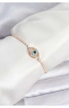 Mey İthalat Göz Model Zirkon Taşlı Gold Renk Asansörlü Su Yolu Bileklik Çok Renkli Mey İthalat Göz Model Zirkon Taşlı Gold Renk Asansörlü Su Yolu Bileklik Çok Renkli