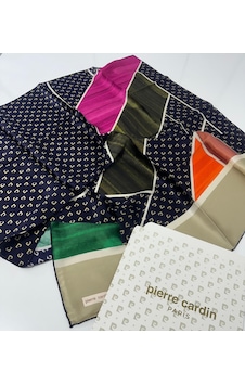 Pierre Cardin Lacivert Renkli %100 İpek Silk Crepe Saten Eşarp - 8846230-321 Lacivert Pierre Cardin Lacivert Renkli %100 İpek Silk Crepe Saten Eşarp - 8846230-321 Lacivert