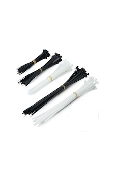 Zenith 2.5 X 200 Mm Kablo Bağı & Plastik Cırt Kelepçe Beyaz Paket 100adet