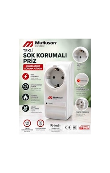 Mutlusan Akım Korumalı Priz Mutlusan Akım Korumalı Priz