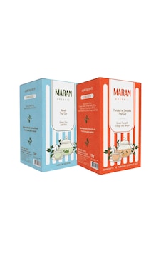 Maran Portakallı Ve Naneli Yeşil Çay 2 x 300 G Maran Portakallı Ve Naneli Yeşil Çay 2 x 300 G