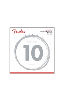 Fender Super 250 S Steel Ball End 10-46 Elektro Gitar Tel Set Fender Super 250 S Steel Ball End 10-46 Elektro Gitar Tel Set