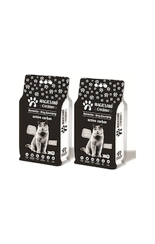Magicsand Cat Litter Active Carbon İnce Topaklanan Kedi Kumu 2 x 10 L Magicsand Cat Litter Active Carbon İnce Topaklanan Kedi Kumu 2 x 10 L