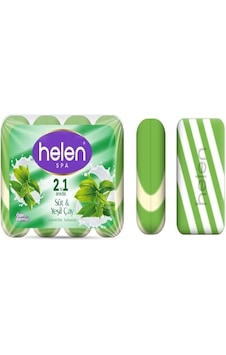 Helen Katı El Sabunu Süt & Yeşil Çaylı 4 X 90 G Helen Katı El Sabunu Süt & Yeşil Çaylı 4 X 90 G