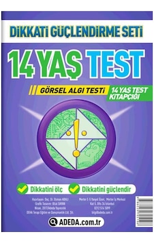 14 Yaş Adeda Dikkat Gelişim Testi 14 Yaş Adeda Dikkat Gelişim Testi