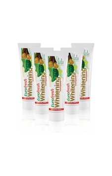 Farmasi Euro Fresh Whitening Aloe Veralı Misvaklı Beyazlatıcı Diş Macunu 5 x 112 G Farmasi Euro Fresh Whitening Aloe Veralı Misvaklı Beyazlatıcı Diş Macunu 5 x 112 G