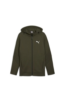 Puma Evostrıpe Full-zip Hoodie Yeşil Erkek Sweatshirt Puma Evostrıpe Full-zip Hoodie Yeşil Erkek Sweatshirt