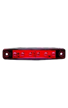Dekoratif Parmak Lamba Universal IP65 Su Geçirmez 6 Led 12-24V Kırmızı TH-612 Dekoratif Parmak Lamba Universal IP65 Su Geçirmez 6 Led 12-24V Kırmızı TH-612