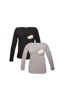 Luvmabelly Myra2701_2704 Emzirme Tshirt Seti Luvmabelly Myra2701_2704 Emzirme Tshirt Seti