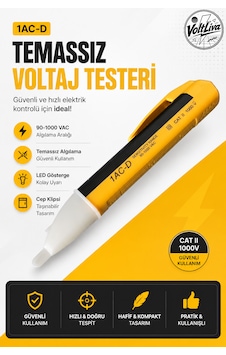 1ac-d Temassız Voltaj Dedektörü