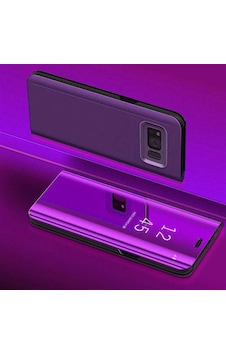 Galaxy S8 Kılıf Zore Clear View Flip Cover-2496 Galaxy S8 Kılıf Zore Clear View Flip Cover-2496