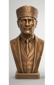 Evinizin En Güzel Köşesi İçin 15 Cm Atatürk Heykeli Dekoratif Masaüstü Biblo Hediyelik Evinizin En Güzel Köşesi İçin 15 Cm Atatürk Heykeli Dekoratif Masaüstü Biblo Hediyelik